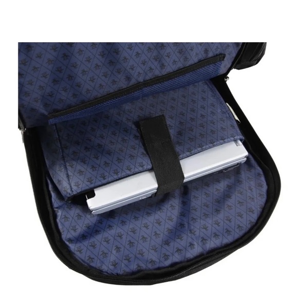 Penguin FLETCHER COLLECTION Grey CROSSH Laptop Backpack NWT - Picture 5 of 12